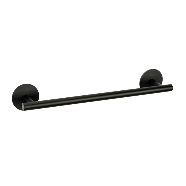 Schöner Wohnen Badetuchstange Uno Meleto Schwarz 40 cm