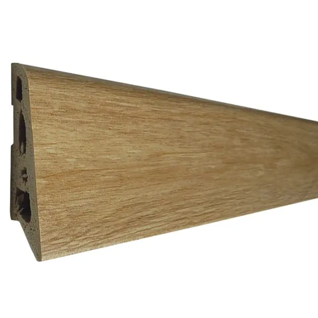 Sockelleiste Boston Design Colorado Oak 60 mm x 15 mm Länge 2500 mm