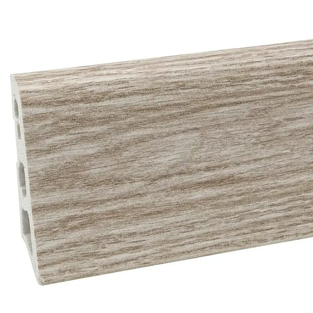 Sockelleiste Boston Design Mountain Oak 60 mm x 15 mm Länge 2500 mm