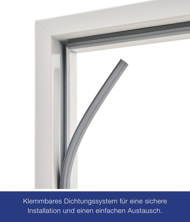 ZK-Tür-Element mit Eckzarge Weiß 875 mm x 1875 mm x 55 mm DIN Links