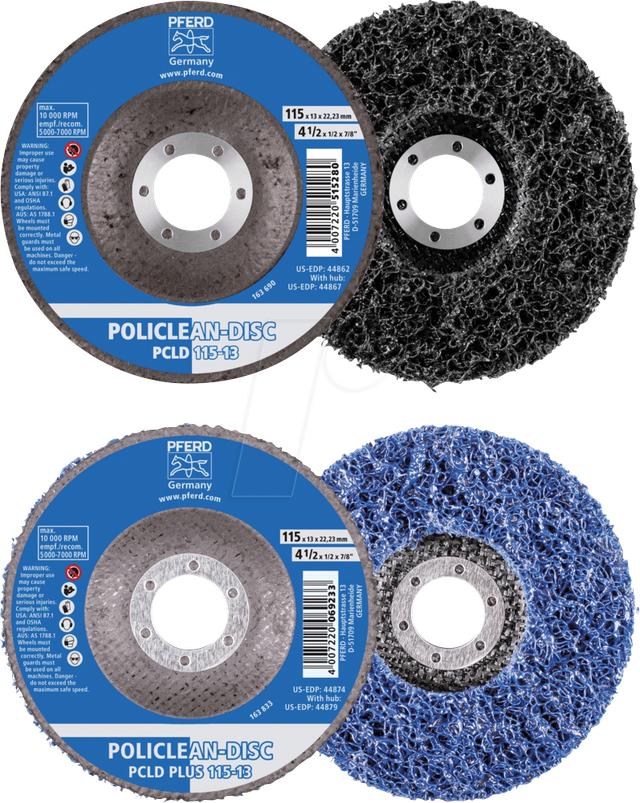 Pferd Vlieswerkzeuge PCLD Plus 125 mm x 13 mm
