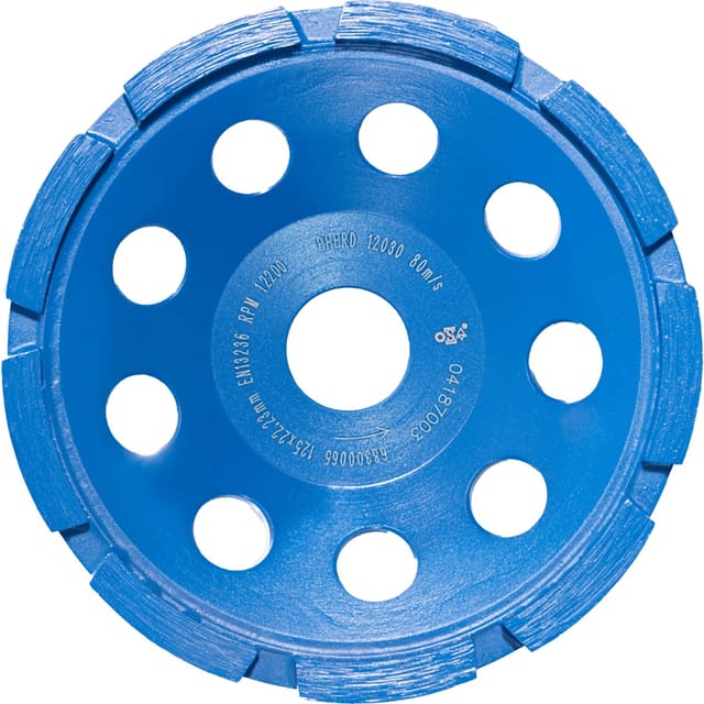 Pferd Diamantwerkzeuge für die Bauindustrie DCW PSF 1 Reihe 125 x 6 x 22,23 mm