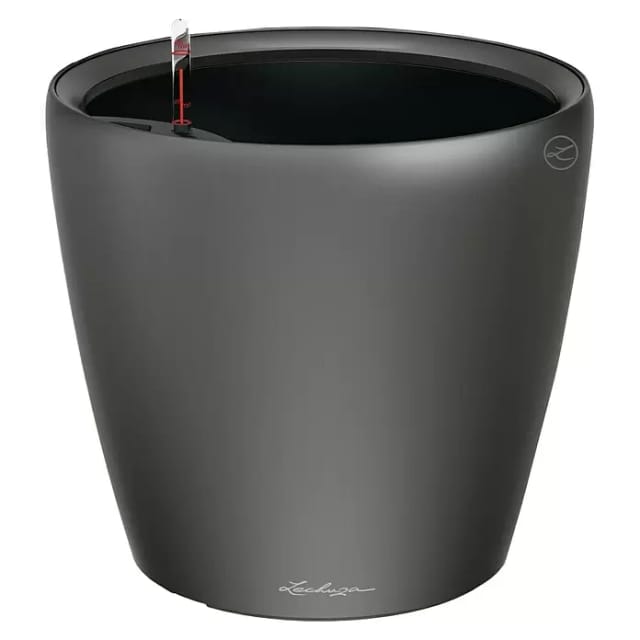 Lechuza® Pflanzgefäß Classico Premium LS Ø 50 cm x 47 cm Anthrazit metallic
