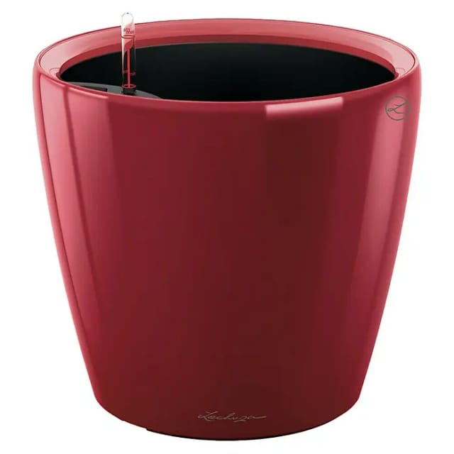 Lechuza® Pflanzgefäß Classico Premium LS Ø 50 cm x 47 cm Scarlet Rot hochglanz