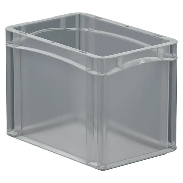 Eurobox-System Box Vollwand 30 x 20 x 22 cm Transparent