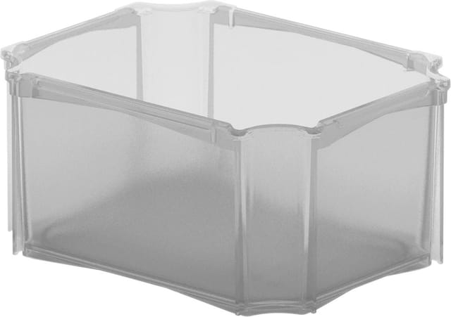 Eurobox-System Einsatzkasten 1/8 gekr. für Box 60 x 40 cm Transparent