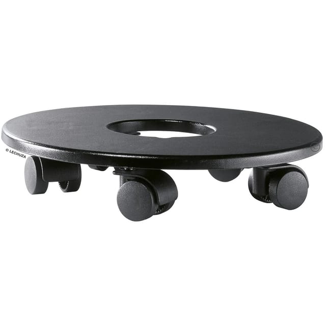 Lechuza® Rolluntersetzer Classico 43 Schwarz Ø 26 cm