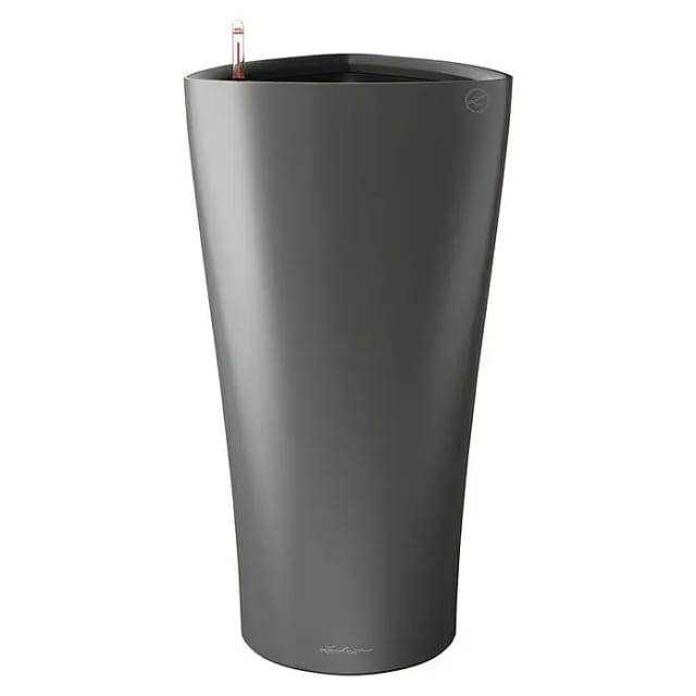 Lechuza® Pflanzsäule Delta Premium 40 cm x 40 cm x 75 cm Anthrazit metallic