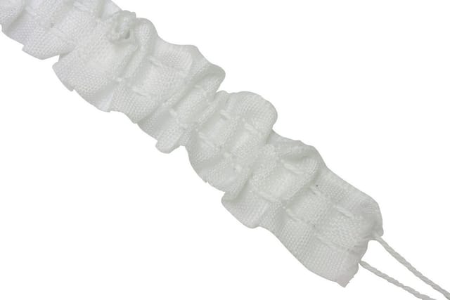 Gardinia Universal-Gardinenband Weiß 10 m