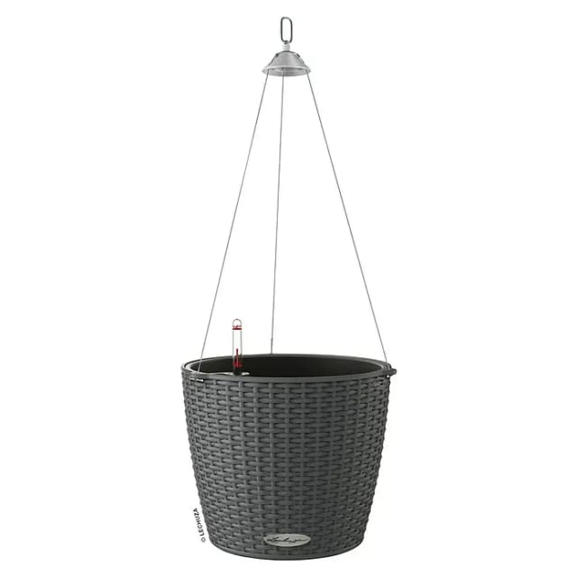 Lechuza® Hängeampel Nido Cottage Ø 27 cm x 23 cm Granit