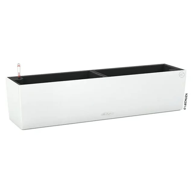 Lechuza® Pflanzgefäß Balconera Color 80 Weiß 79 cm x 19 cm