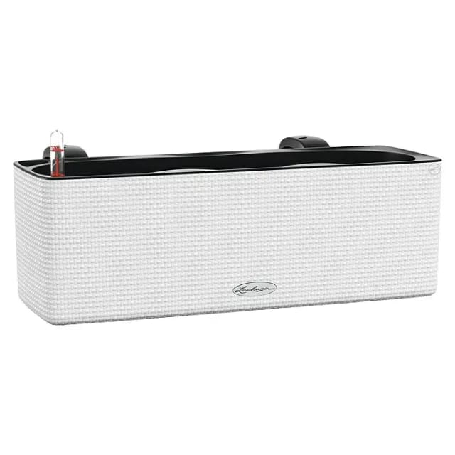 Lechuza® Pflanzgefäß Cube Color Triple 40 cm x 14 cm x 14 cm Weiß