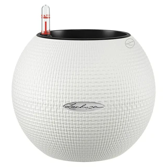 Lechuza® Pflanzgefäß Puro Color Ø 20 cm x 16 cm Weiß