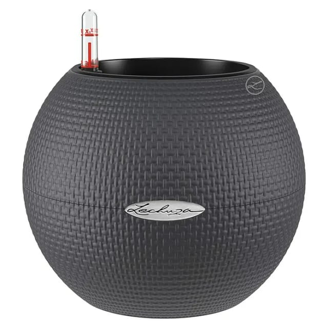 Lechuza® Pflanzgefäß Puro Color Ø 20 cm x 16 cm Schiefergrau
