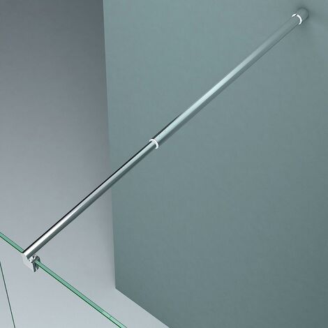Freosen – Teleskop-stabilisierungsstange Für Duschkabinen – Edelstahl 304 – Verstellbare Länge 700–1200 Mm – Glasstärke 5–10 Mm – Befestigung Mit Innensechskantschrauben