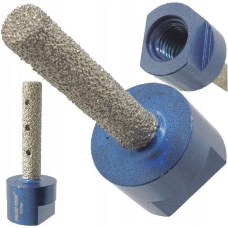Diamantfräser Zum Schleifen Von Sandstein, Granit Und Keramik, Fingerförmig, 10 Mm