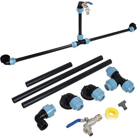 Freosen – 2 X 1000l Wassertank-anschlussset – Ibc-adapter S60 X 6 – 3/4" Wasserdichte Verschraubung Für Effizientes Befüllen – Kompatibel Mit 90 % Aller Ibc-tanks – S60x6