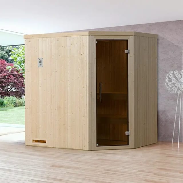 Weka Elementsauna Varberg 1 o. Ofen Glastür