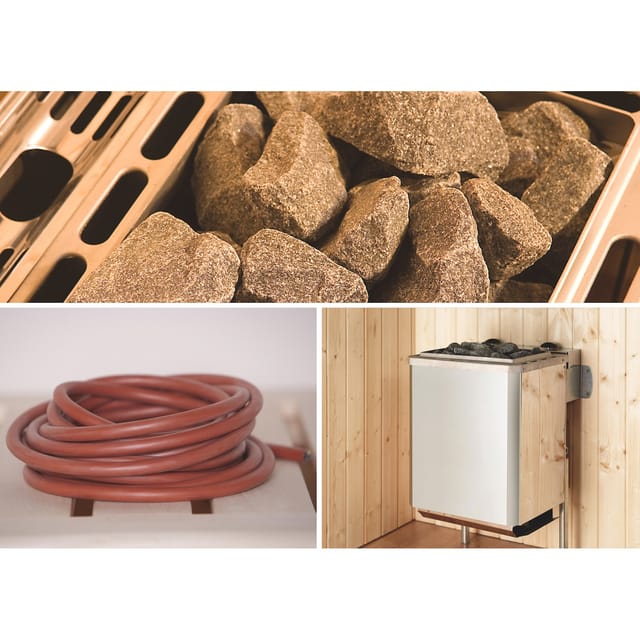 Weka Ofenset 11 - 9,0 kW Kompakt integrierte Steuerung