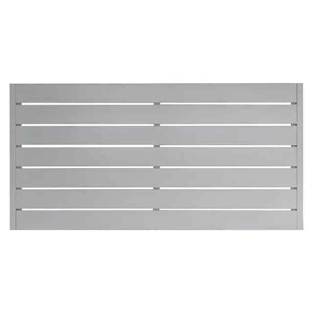 Sichtschutzzaunelement Faro Grau,ackiert 90 cm x 180 cm
