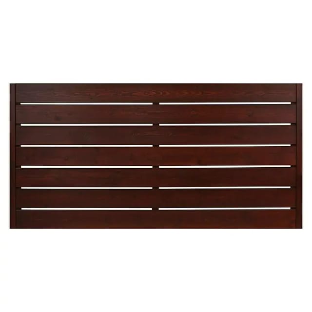 Sichtschutzzaunelement Faro Braun,ackiert 90 cm x 180 cm