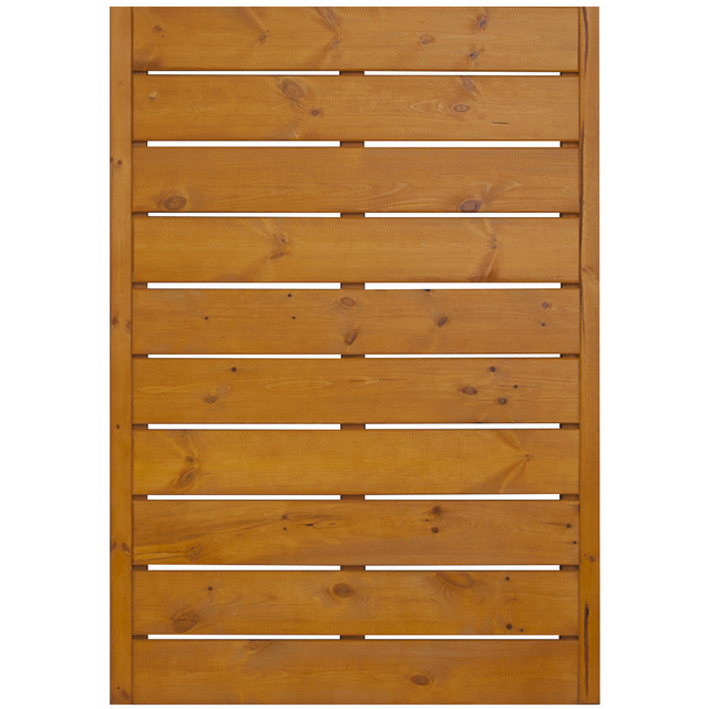 Sichtschutzzaunelement Faro Pinie,ackiert 130 cm x 90 cm