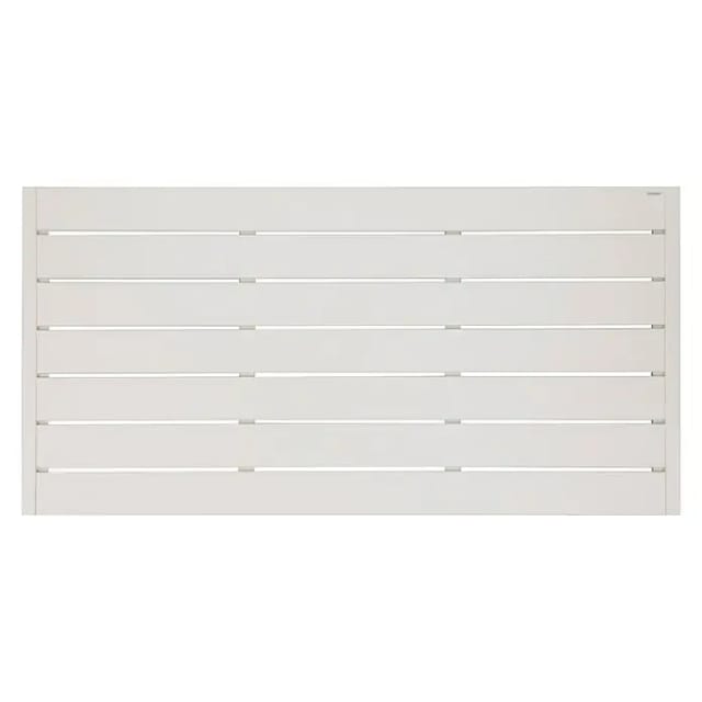 Sichtschutzzaunelement Faro Cream,ackiert 90 cm x 180 cm