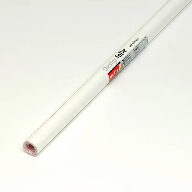 d-c-fix Klebefolie Uni Geprägt Weiß 200 cm x 45 cm