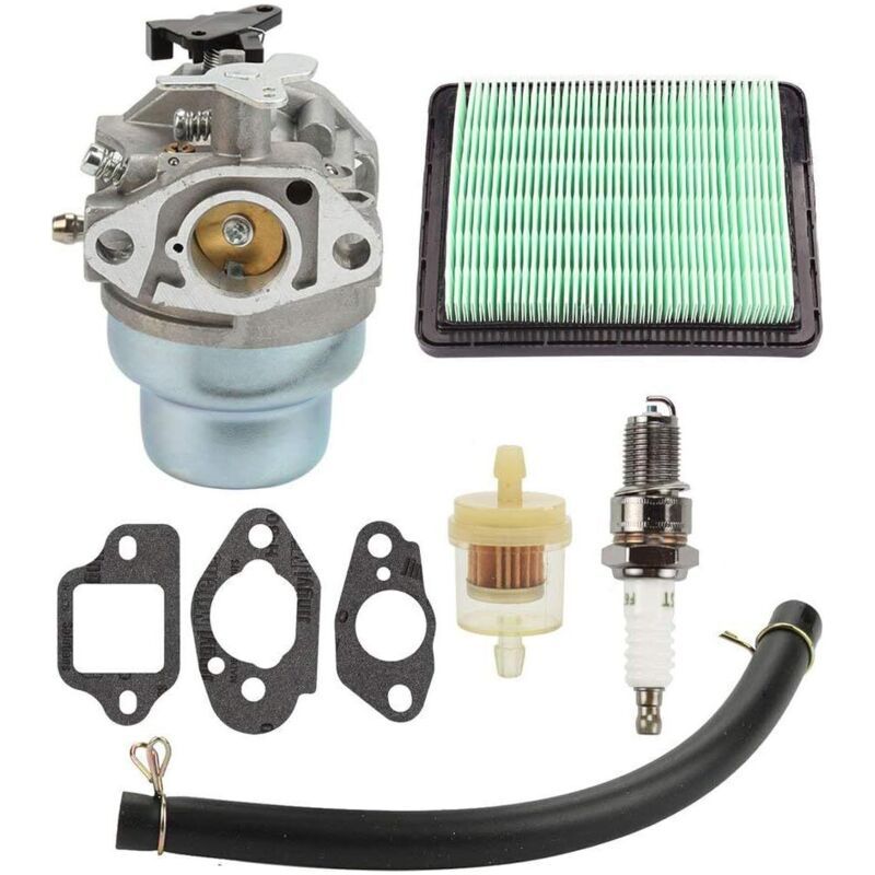 Vergaser-austauschsatz, Inklusive Dichtung, Zündkerzen, Luftfilter Und Kraftstofffilter, Kompatibel Mit Honda Gcv160, Gcv160a, Gcv160la, Hrb216, Hrs216, Hrr216, Hrt216 Und Hrz216.