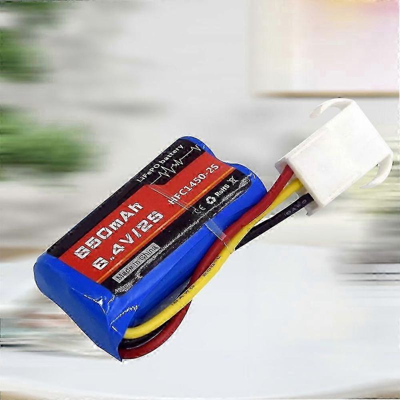6,4v 650mah Hfc1450 2s Lithium-eisen-akku Für Ferngesteuerte Autos Und Boote, Mit El4.5-3p-stecker, Lange Lebensdauer Und Hohe Sicherheit.