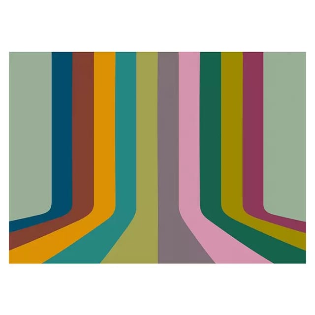 Komar Vliestapete Modern 350 cm x 250 cm Bunt