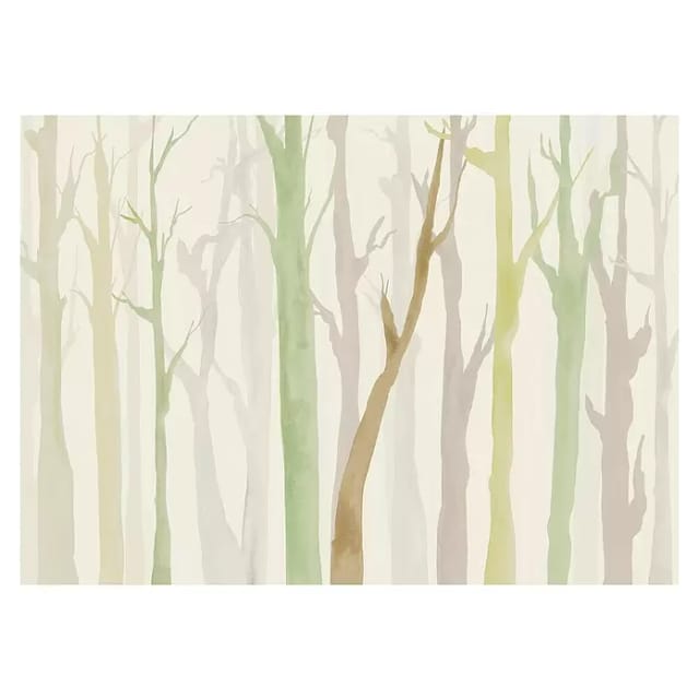 Komar Vliestapete Shadow Woods 350 cm x 250 cm Mehrfarbig