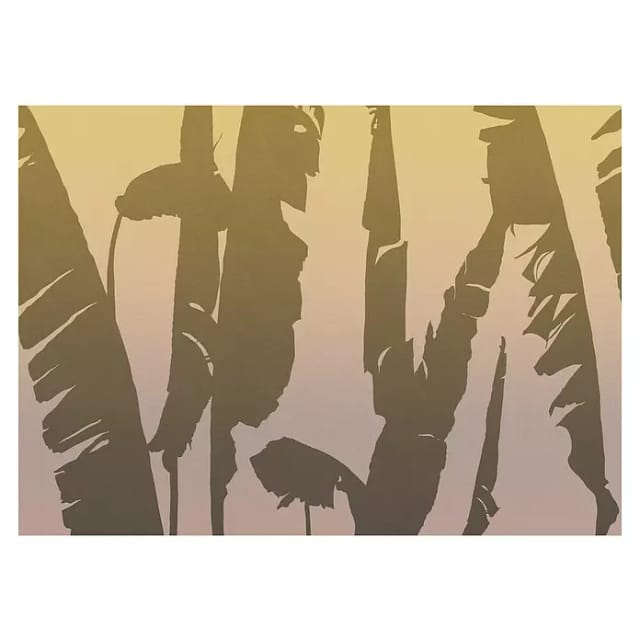 Komar Vliestapete Bahama Bananas 350 cm x 250 cm Gold
