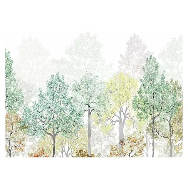 Komar Vliestapete Bright Rainbow 350 cm x 250 cm Mehrfarbig