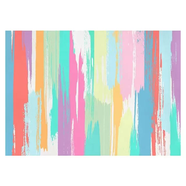 Komar Vliestapete Color Rain 350 cm x 250 cm Bunt