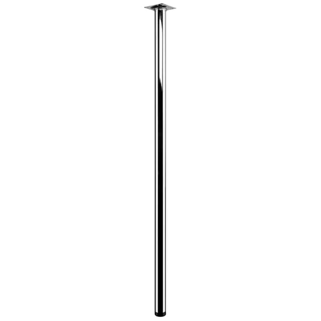 Hettich Tischbein Ø 30 mm x 800 mm Chrom