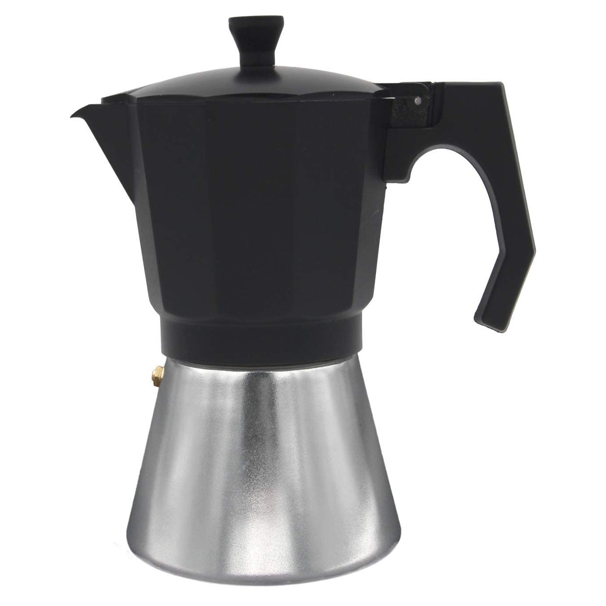 Bastilipo Mokka Induktion 9 Tassen Italienische Aluminium Kaffeemaschine