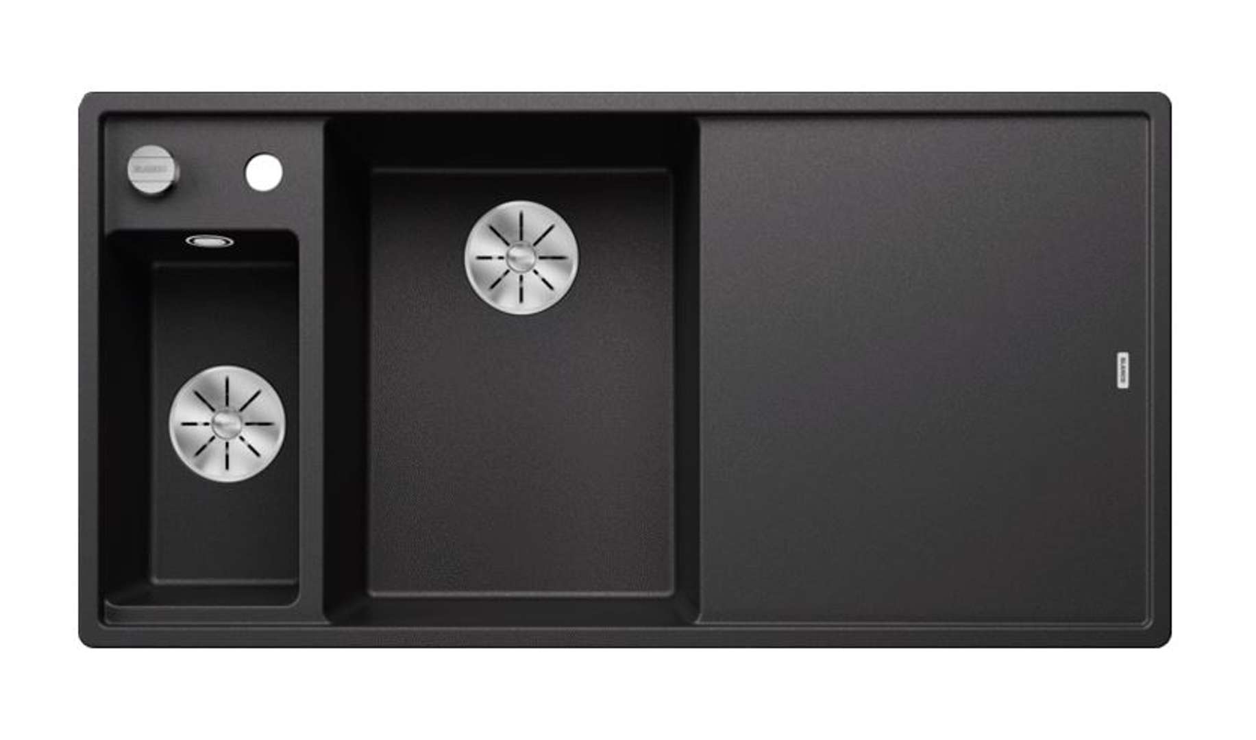 Blanco Axia Iii 6 - Silgranitspüle, 100x51 Cm, Mit Ablaufbedienung Und Zubehör, Infino, Anthrazit 524653