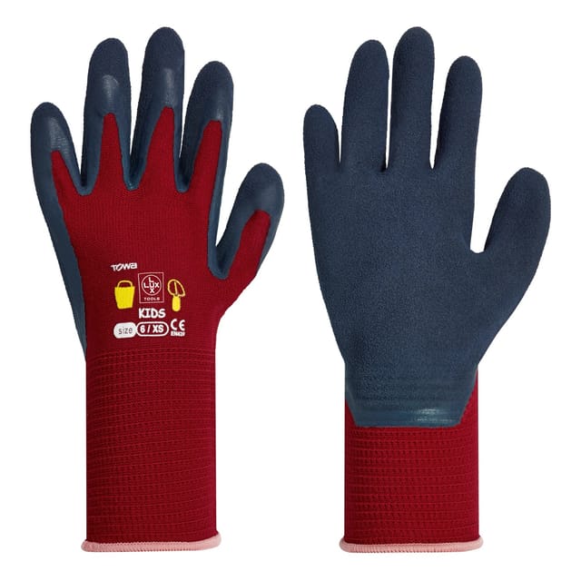 LUX-TOOLS Kinderhandschuhe Rot