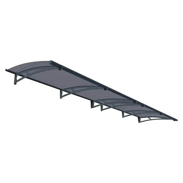 Canopia Vordach Aquila 17,5 cm x 412 cm x 91,5 cm Grau