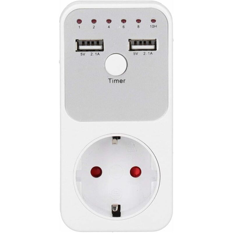 Usb-timer, 24-stunden-digitalprogrammierbarer Ausgang, Mechanischer Steckertimer, Smart-timer, Erdung, Aquarium-schalterstecker, Lüfterzubehör