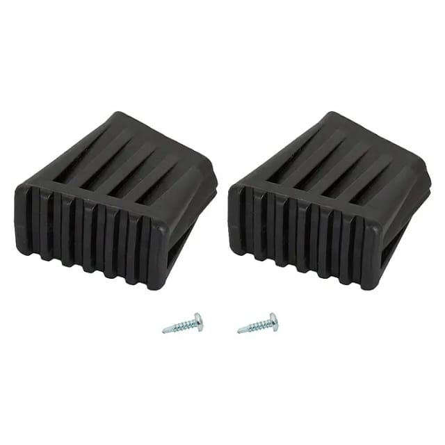 Krause Fußkappe für Klapptritte & Stufen-Steh-Leitern 2 Stück 33 x 20 mm