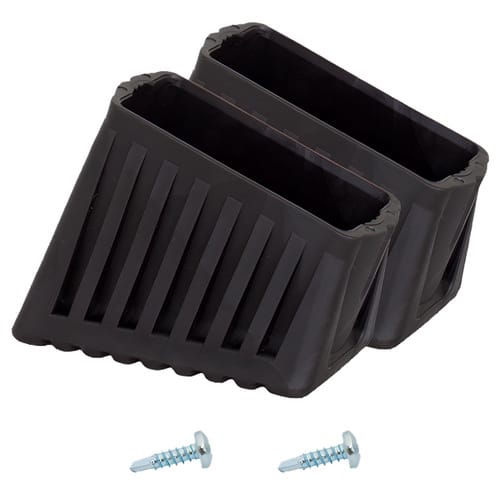 Krause Fußkappe für Klapptritte & Stufen-Steh-Leitern 2 Stück 50x20 mm