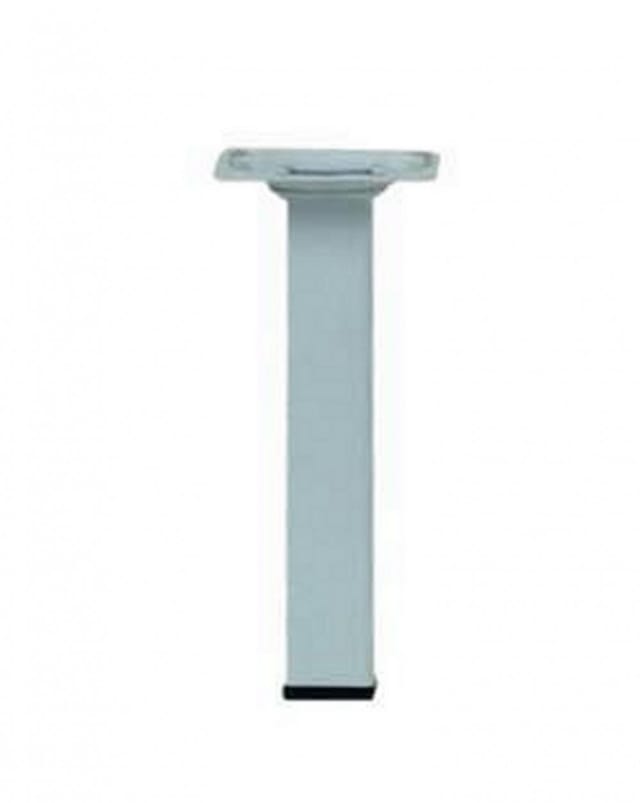 Hettich Tischbein 25 mm x 25 mm x 150 mm Weiß