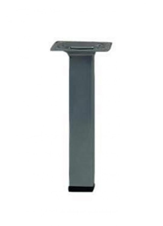 Hettich Tischbein 25 mm x 25 mm x 150 mm Aluminium-Optik