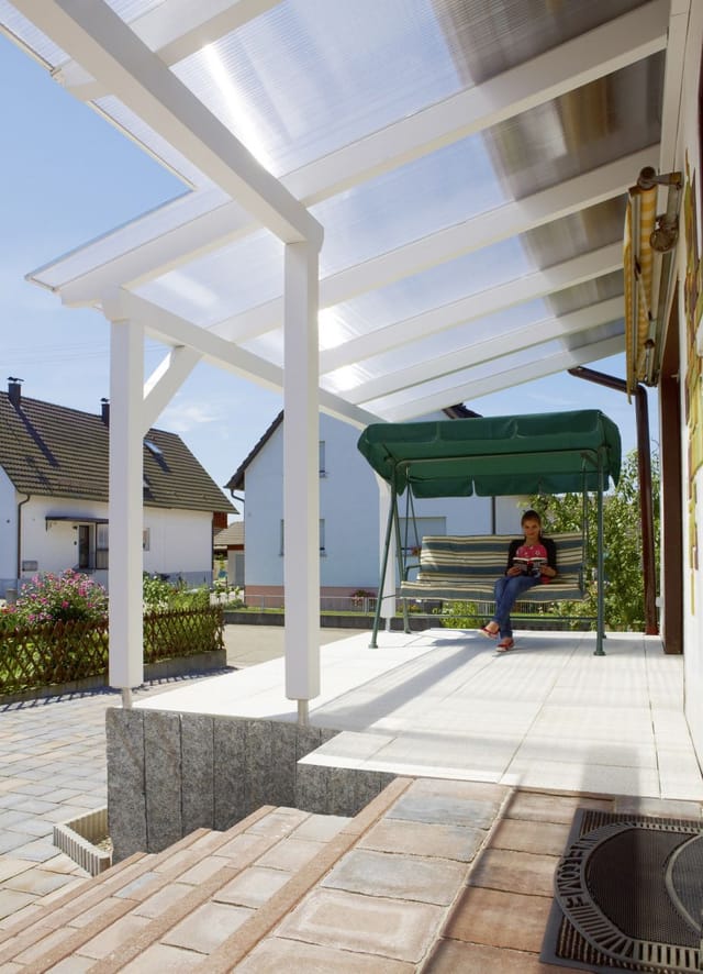 Hohlkammerplatte 16 mm Transparent 250 cm x 98 cm