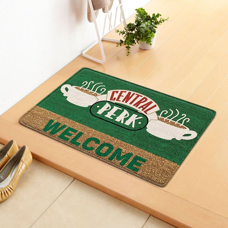 Fußmatte „freunde“ – Rutschfest, Aus Kokosfaser – 40 X 60 Cm
