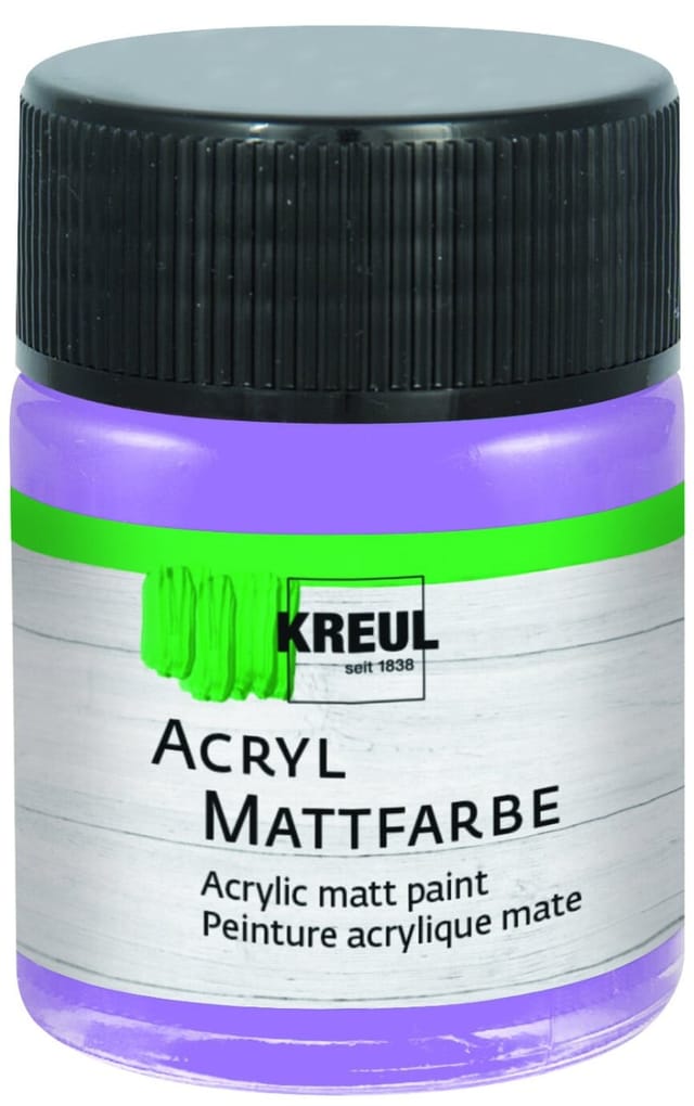 Kreul Acryl Farbe Matt Flieder 50 ml