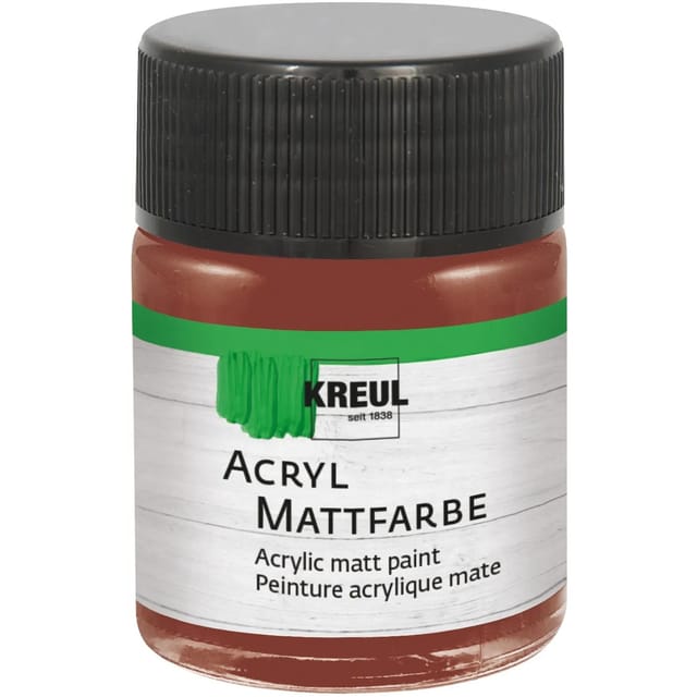 Kreul Acryl Farbe Matt Rehbraun 50 ml