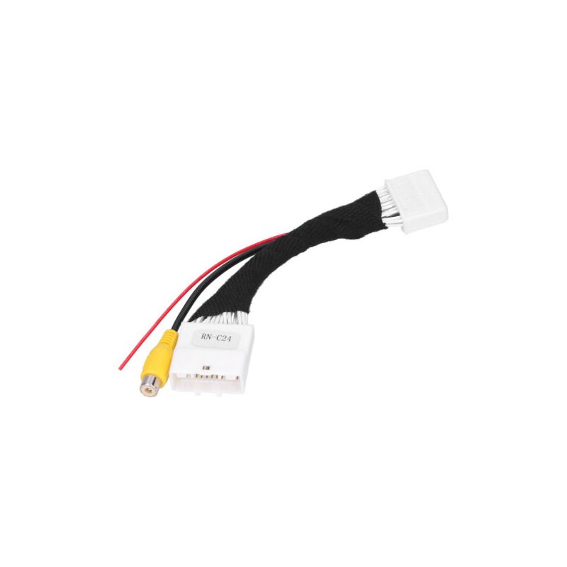 24-poliger Rückfahrkamera-adapter – Rca-kabel Für Renault – Rückfahrsignalverlängerung – Plug-and-play-installation